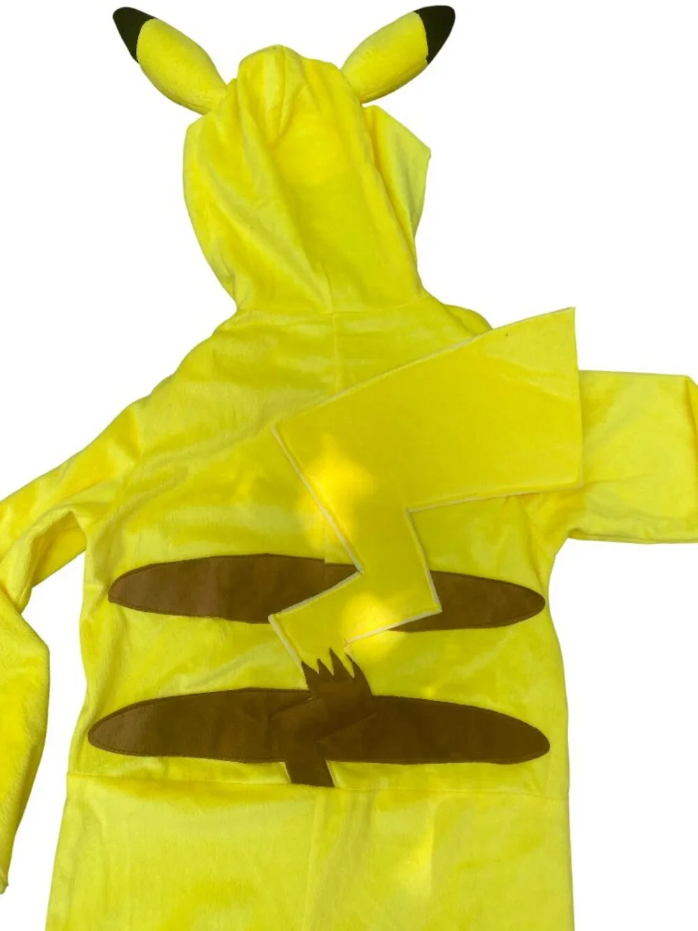 Pikachu Costume, Kids size medium 8, Official Pokemon Pikachu Hooded Jumpsuit
